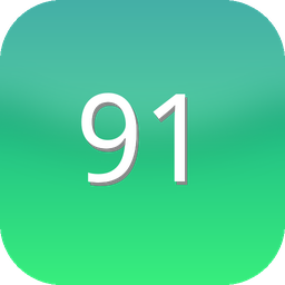 91 品牌Logo - 原创影视与视频社区